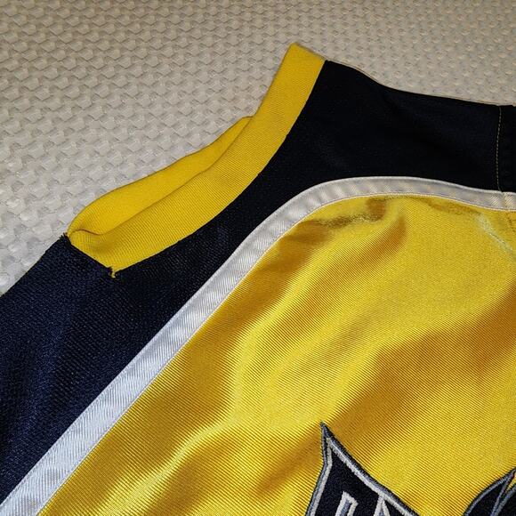 NIKE EUC YOUTH size M (10-12) SWOOSH ATHLETIC SHORT SLEEVE BASKETBALL SHIRT - Picture 3 of 5